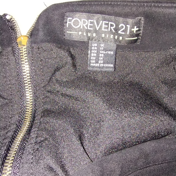 Forever 21 black mini skirt with studs and sparkle ✨ - Picture 2 of 6